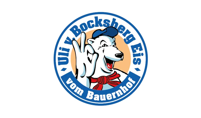 Logo des Eis-Lieferanten Uli von Bocksberg